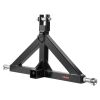 3 Point 2" Trailer Hitch Receiver Tractor Quick Hitch Adapter 3000lbs Capacity