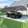 supply Video NEW Metal Carport 12 Ã—20 FT Heavy Duty with Galvanized Steel Roof, Metal Garage Canopy with Galvanized Steel Roof & Frame