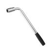 Telescoping Lug Wrench Extendable Tire Wheel Nut Wrench with CR-V Sockets 17mm 19mm 21mm 23mm Free Work Gloves