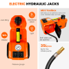 Electric Car Jack Kit,5 Ton 11023 LBS Hydraulic Jack Lift With Electric Impact Wrench,uilt In Inflatable Pump,and LED Light For SUV ,MPV Sedan