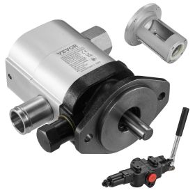 VEVOR Hydraulic Wood Log Splitter Pump Kit, 22GPM, 2 Stage 4000PSI Aluminum Hydraulic Gear Pump