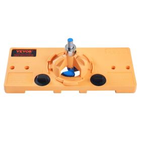 VEVOR Concealed Hinge Jig, Cabinet Hinge Jig with C-Type Clamp and Accessories, PA66 Nylon and Steel Material