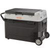 VEVOR Car Refrigerator, 12 Volt Car Refrigerator Fridge, 40QT/38L Dual Zone Portable Freezer, -4Â°F-50Â°F Adjustable Range