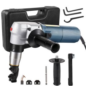 VEVOR Electric Metal Nibbler 625W Nibbler Metal Cutter 1000RPM High Speed Rotor 0.16in/4mm Metal Nibbler 110V w Replaced Blades Storage Case Sheet Met