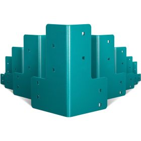 VEVOR Workbench Corner Brackets, 5mm Thick Steel Shop Table Bracket Kit, 8 PCs Workbench Bracket Kit