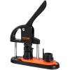 VEVOR Button Maker Machine, 0.98 inch/25mm Pin Maker with 500pcs Button Parts, Button Maker with Panda Magic Book
