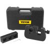 VEVOR 7843B Manual A/C Hose Crimper Kit,Handheld Air Hose Crimper Tool Kit with 4 Dies Whole Set #6#8#10#12,A/C Hose Crimper Repair Tool Kit Die Set