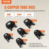 VEVOR Pro Press Tool, 18V Electric Pipe Crimping Tool for 1/2" to 2" Stainless Steel, Copper, PEX Pipes