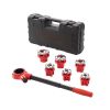 Ratchet Pipe Threader Kit with Storage Case