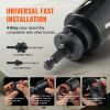VEVOR Hole Saw Kit, 11 PCS Saw Blades, 2 Drill Bits, 1 Hex Wrench, General Purpose Size from 3/4" to 3", Bi Metal M42 Hole Saw Set with Carrying Case