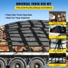 VEVOR Cargo Net with Mesh, 8' x 6.7' Cargo Net for Pickup Truck Bed, Heavy Duty Cargo Nets with Cam Buckles & S-Hooks & Cross Strap