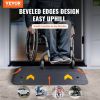 VEVOR Rubber Threshold Ramp, 2" Rise Threshold Ramp Doorway, Recycled Rubber Power Threshold Ramp Rated 33069 lbs Load Capacity