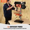 VEVOR 12 in Benchtop Drill Press, 5 Amp 120V, Variable Speed Cast Iron Bench Drill Press