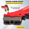 VEVOR Chain Wrench Pipe 36inch,Heavy Duty Oil Filter Chain Wrench Capacity 4-1/2 to 7-1/2inch
