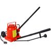 50 Ton 100,000LBS Air Hydraulic Bottle Jack, with Pneumatic & Manual Hand Pump, Rugged Steel Construction Hydraulic Bottle Jack