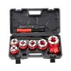 Ratchet Pipe Threader Kit with Storage Case