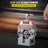 VEVOR Manually Operated AC Hose Crimper Hydra-Krimp 71550 Manual AC Hose Crimper Kit Air Conditioning Repair Handheld AC Hose Crimping Tool with 4 Die