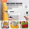 VEVOR Tufting Gun, Cut Pile Electric Carpet Weaving Flocking Machine, Rug Machines Starter Kit, 7-27 Stitches/sec High Speed Rug Making Tools