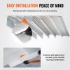 VEVOR Door Threshold Ramp, 2" Rise, 800 lbs Load Capacity, Door Ramp for Wheelchairs, Aluminum Threshold Ramp for Doorways
