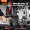 VEVOR Torque Multiplier, 1 Inch Drive Lug Nut Wrench/Multiplier Heavy Duty Torque Multiplier Wrench Set, 1:58 4800N.m Lug Nut Remover