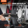 VEVOR Torque Multiplier, 1 Inch Drive Lug Nut Wrench/Multiplier Heavy Duty Torque Multiplier Wrench Set, 1:64 6,800N.m Lug Nut Remover