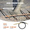 VEVOR Handheld Concrete Vibrator, 950W Electric Vibrator 13000 VPM, Electric Concrete Vibrating Tool With 6.6ft / 2m Shaft Rod