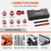 VEVOR Ratchet Pipe Threader Kit, 1/4" NPT - 1-1/4" NPT Manual Ratcheting Pipe Threader, Portable Pipe Threading Tool Set with 6PCS NPT Dies