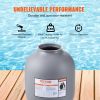 VEVOR Sand Filter, 16-inch, Up to 35 GPM Flow Rate, Above Inground Swimming Pool Sand Filter System with 7-Way Multi-Port Valve, Filter, Backwash