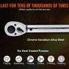 VEVOR Torque Wrench, 1/2-inch Drive Click Torque Wrench 20-250ft.lb/34-340n.m, Dual-Direction Adjustable Torque Wrench Set