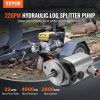 VEVOR Hydraulic Wood Log Splitter Pump Kit, 22GPM, 2 Stage 4000PSI Aluminum Hydraulic Gear Pump