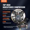 VEVOR 7HP Gas Powered Air Compressor, 13.2 Gallon Horizontal Air Compressor Tank