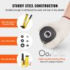 VEVOR Hydraulic Knockout Punch Kit, 10 Ton 1/2" to 2" Conduit Hole Cutter Set, KO Tool Kits with Puncher 6 Piece, Metal Sheet Driver Tools