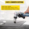VEVOR Electric Metal Nibbler 625W Nibbler Metal Cutter 1000RPM High Speed Rotor 0.16in/4mm Metal Nibbler 110V w Replaced Blades Storage Case Sheet Met