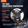 VEVOR 7HP Gas Powered Air Compressor, 21 Gallon Horizontal Air Compressor Tank