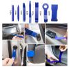 68 "Hook J-Hook Portable Car Tool Set 25 stainless Steel Mixed fifth Wheel Pin handle (blue)