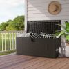 100 Gallon All Weather Storage Container with Lockable Lid
