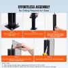 VEVOR Glass Clamp, 41.34" Height Glass Railing Bracket for 0.39 "-0.47 " Thickness Tempered Glass, 304 Stainless Steel Glass Mounting Clamp