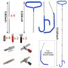 Trim Removal Kit, 63 automatic Trim removal Kit, Plastic panel fastener Removal Kit