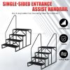 Hot Tub Steps Outdoor, 2 RV Steps with Handrail, Portable RV Stairs 3 Step, Heavy Duty Truck Camper Steps Ladders for Travel Trailers, 5th Wheel